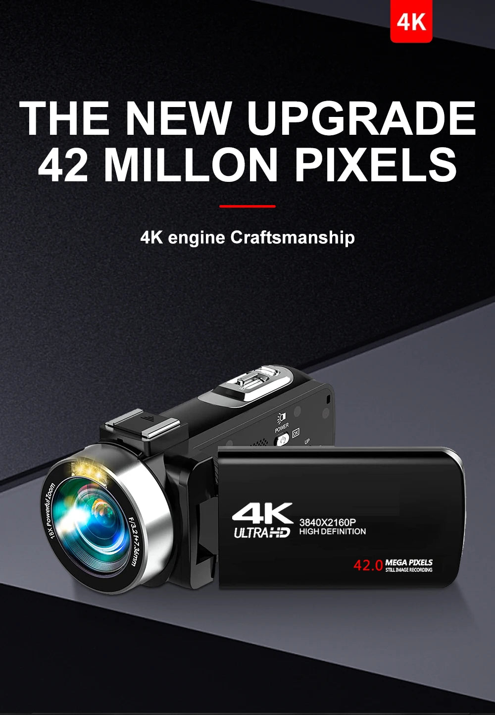 Câmera Digital 4K