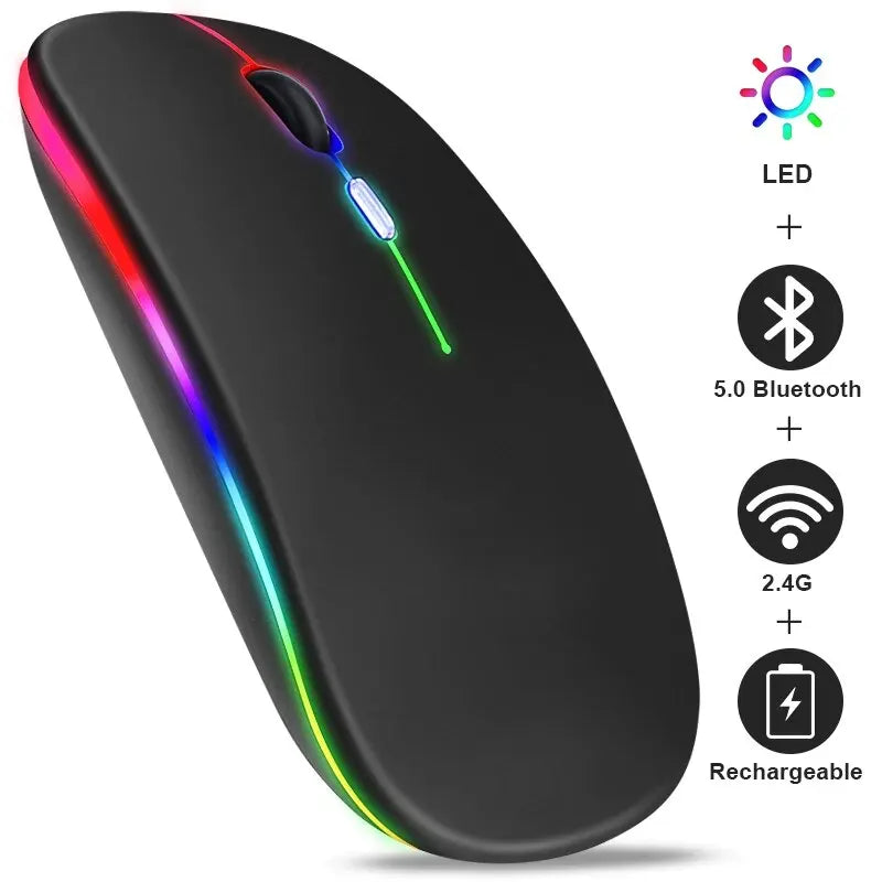 Mouse Ergonômico Sem Fio
