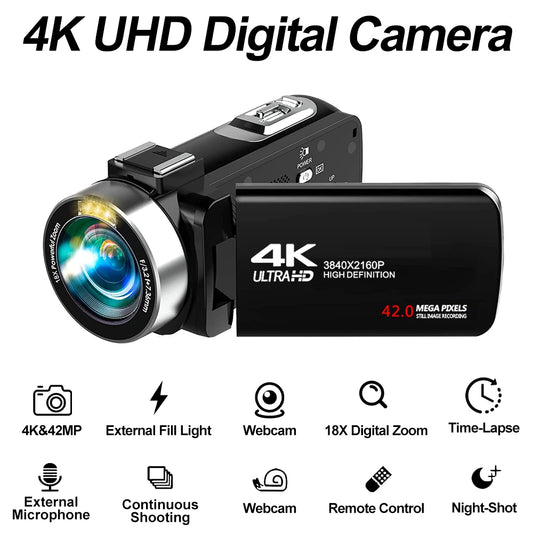 Câmera Digital 4K