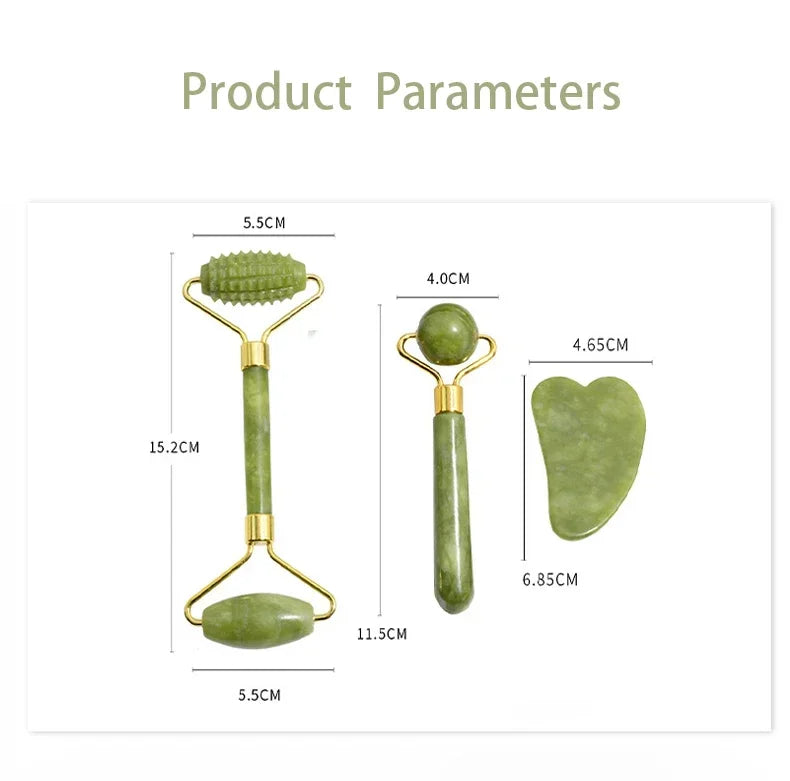 Rolo de Jade Gua Sha