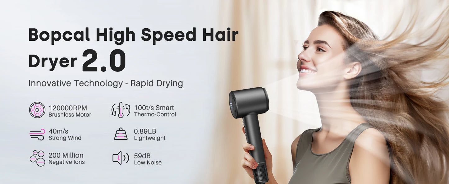 Secador de Cabelo Alta Velocidade