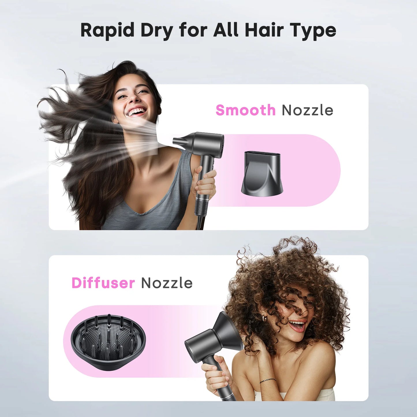 Secador de Cabelo Alta Velocidade