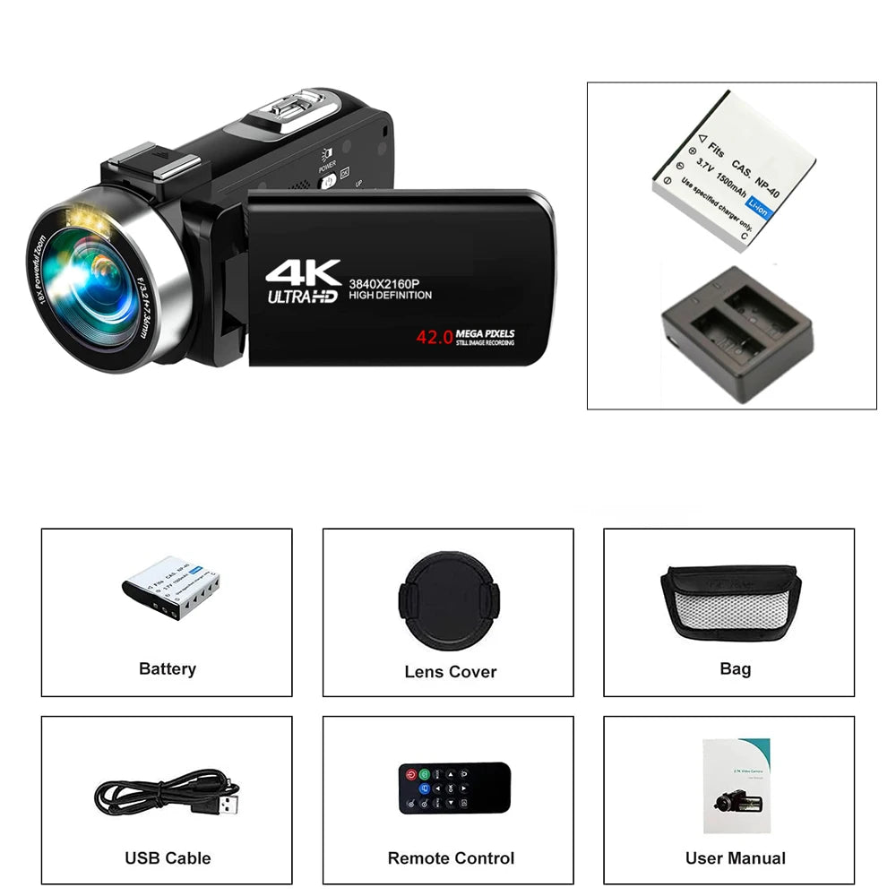 Câmera Digital 4K