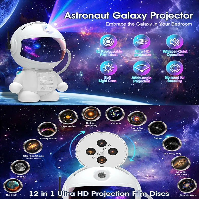 Projetor Planetário Astronauta