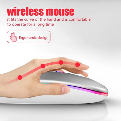 Mouse Ergonômico Sem Fio